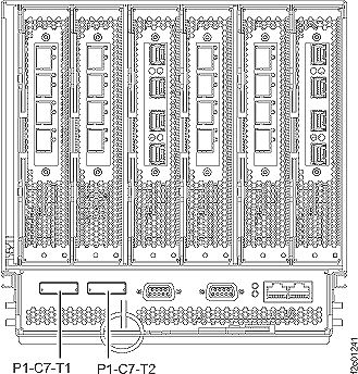 PCIe cable at I/O enclosure