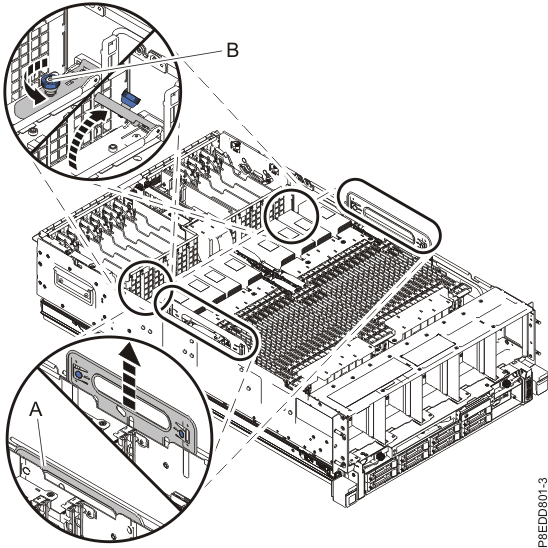 Preparing the system backplane for removal